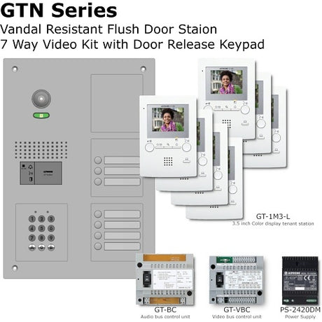 Aiphone GT-7M3/VFS+AC10U door station kit