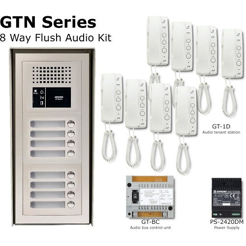 Aiphone GT-8D/AF flush audio kit