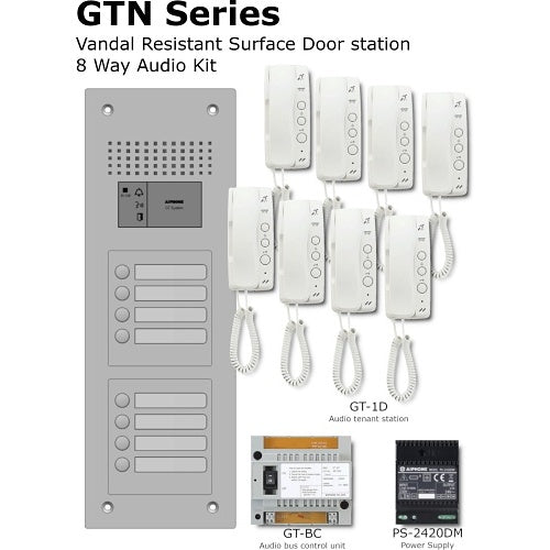 Aiphone GT-8D/ASS intercom system kit