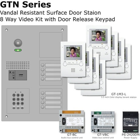 Aiphone GT-8M3/VSS+AC10U door station kit