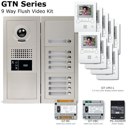 Aiphone GT-9M3/VF door station kit