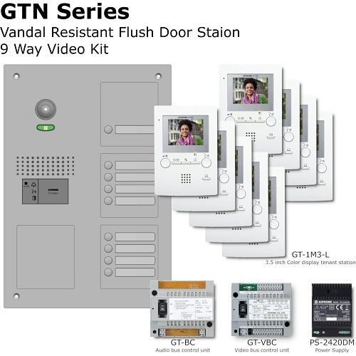 Aiphone GT-9M3/VFS door station kit