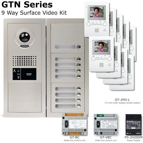 Aiphone GT-9M3/VS intercom system kit