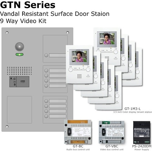 Aiphone GT-9M3/VSS door station kit