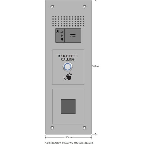 Aiphone GTN-1A/S/SS+CPM/WAVE surface audio panel