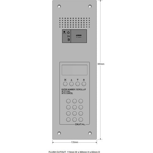Aiphone GTN-ADGS/SS intercom door station