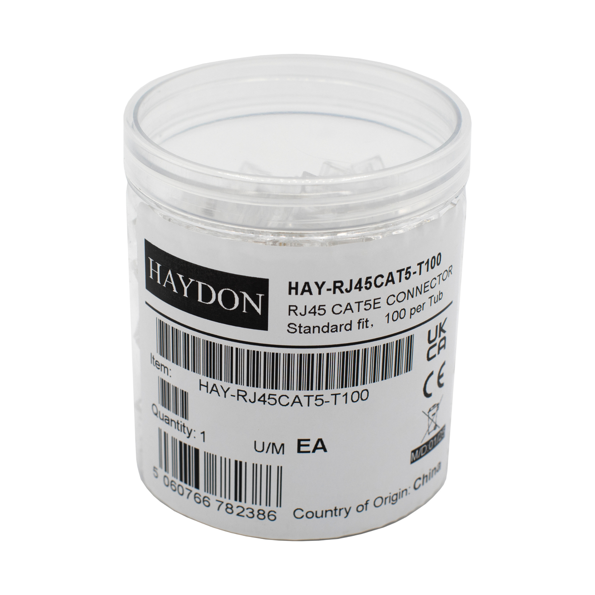 Haydon HAY-RJ45CAT5-T100 RJ45 Cat 5 Connectors