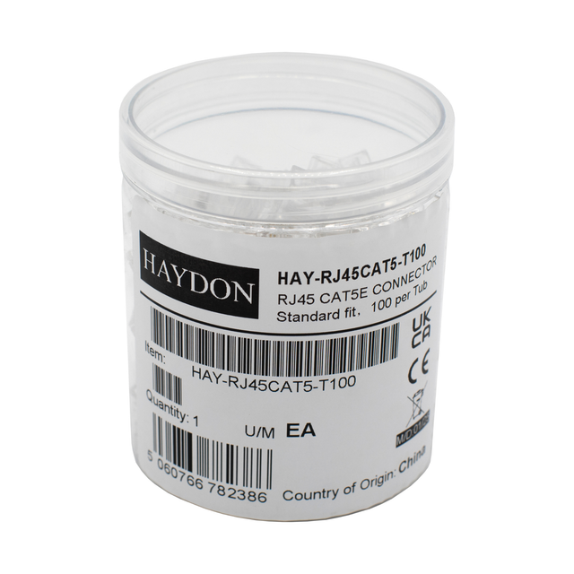 Haydon HAY-RJ45CAT5-T100 RJ45 Cat 5 Connectors