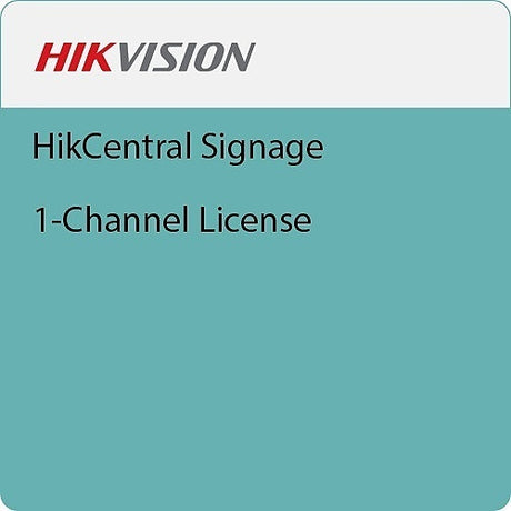 Hikvision HIKCENTRAL-P-DIGITALSIGNAGE-1CH terminal license