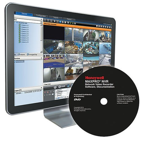 Honeywell Commercial Security HNMNVRSW16UP software license