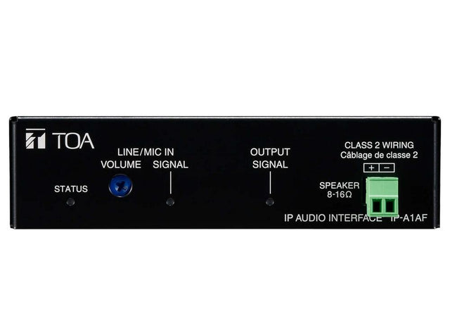 TOA IP-A1AF IP Audio Interface