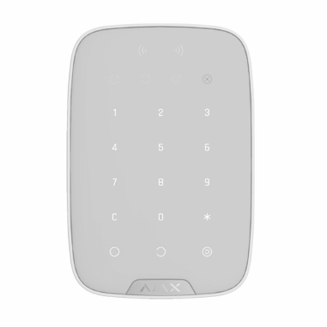 Ajax KeyPad+ (White) Enhanced Control with RFID Support