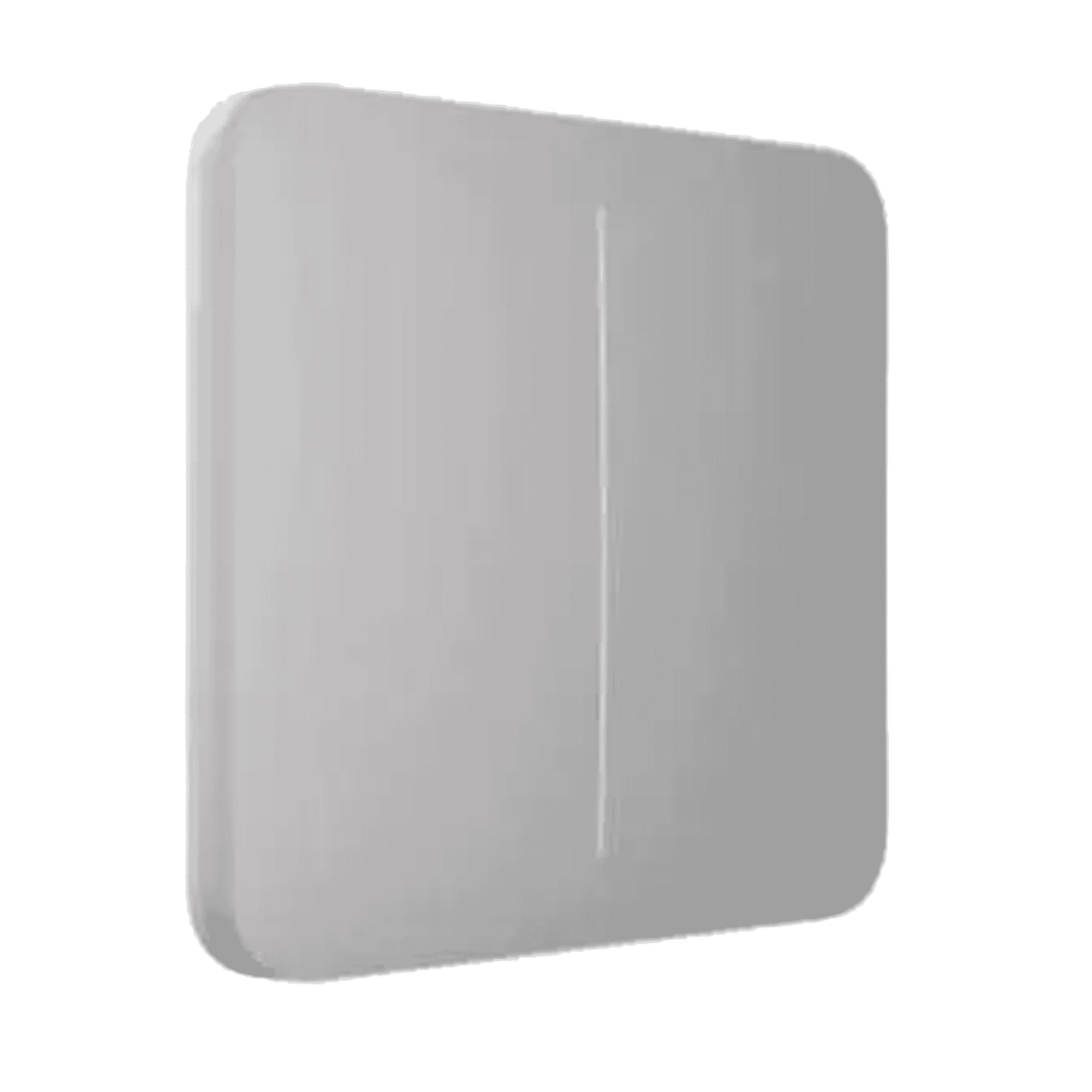 Ajax SoloButton 2-Gang (Fog) Dual Minimalist Wall Switch Button