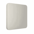 Ajax SoloButton 2-Gang (Oyster) Dual Neutral Wall Switch Button