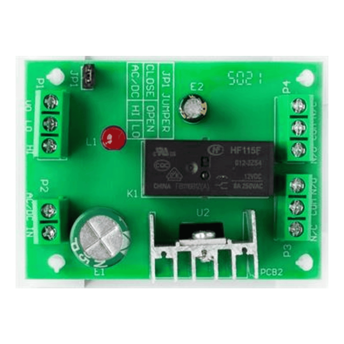 Universal AC/DC Relay Module, DPDT 8A, 9–36 V, HAY‑MPRACDC‑8A – WME