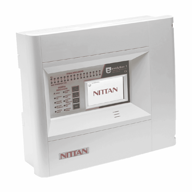 Nittan Evolution1 Single Loop Touch Screen Fire Alarm Panel – Advanced Fire Detection & Control