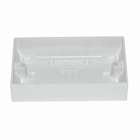 Nittan Plastic Surface Box for EV Modules - 45mm Deep, Durable IP-Rated Enclosure