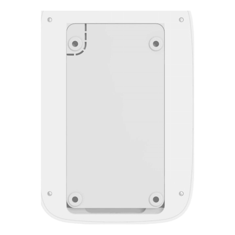 Ajax 33600.83.WH SmartBracket for KeyPad+ White – Mounting Bracket for Wireless Touch Keypad