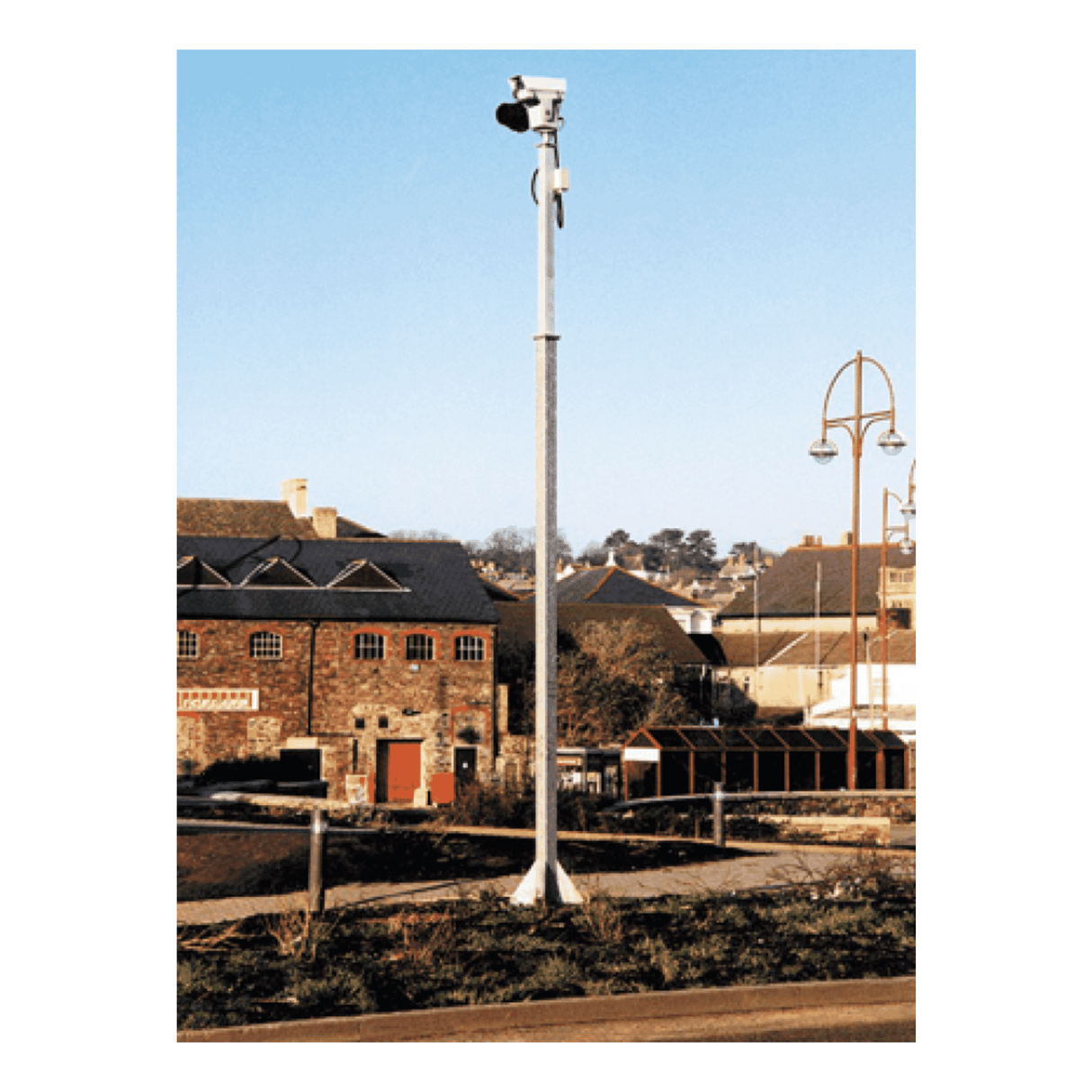 Altron ACC3FBLA 7.5m Fixed Bolt Down Base Camera Column
