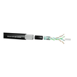 SFX Cables SFX/C6-F-UTP-SWA-LSZH-BLK-1 1M CATEGORY 6 4PR F-UTP SWA BLACK LSZH