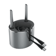 MAXHUB PB02 Dongle & Smart Pen Holder – Holds 3 Dongles, 2 Pens, Metallic Finish