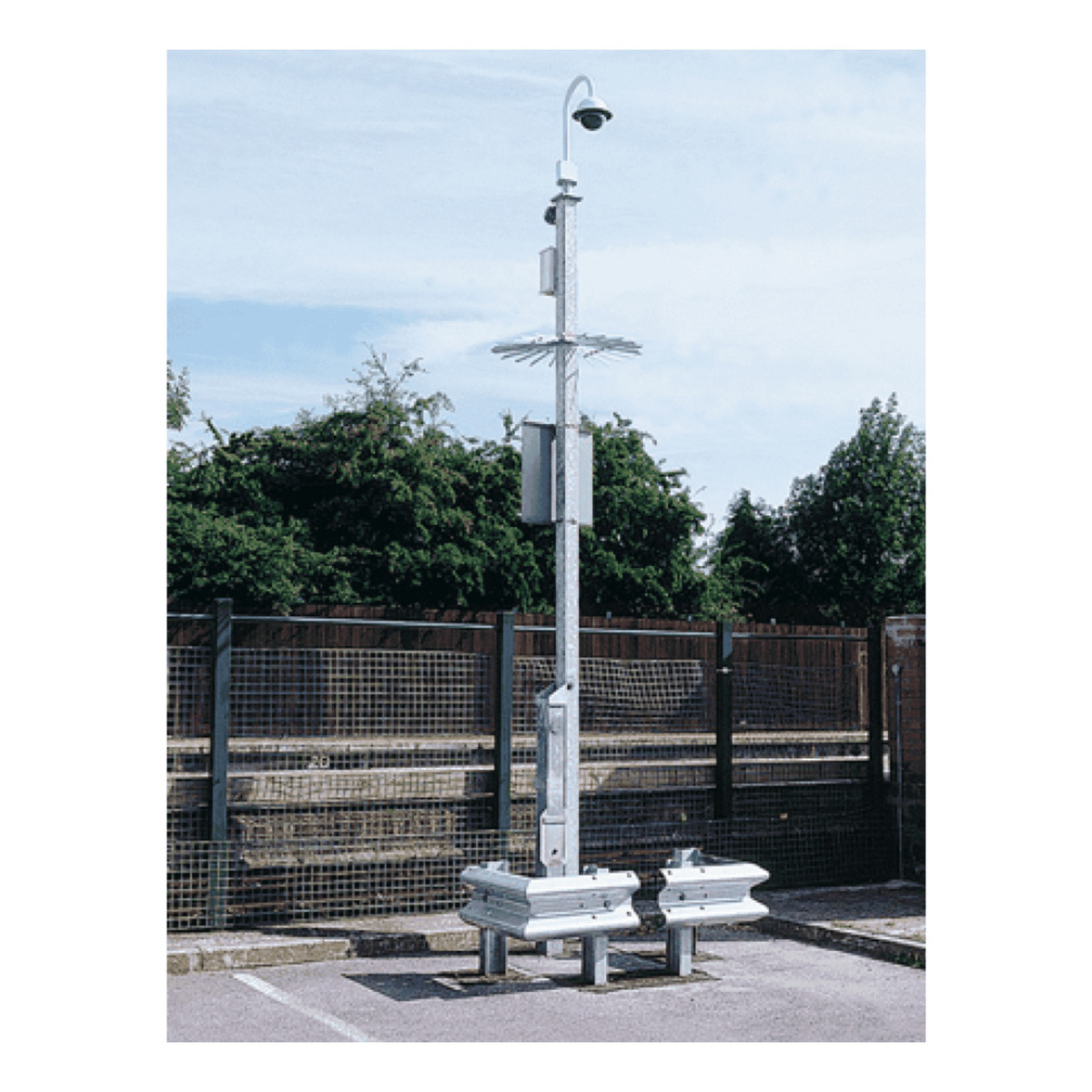 Altron ACC2PMLA 6m Tilt Down Direct Burial Camera Column