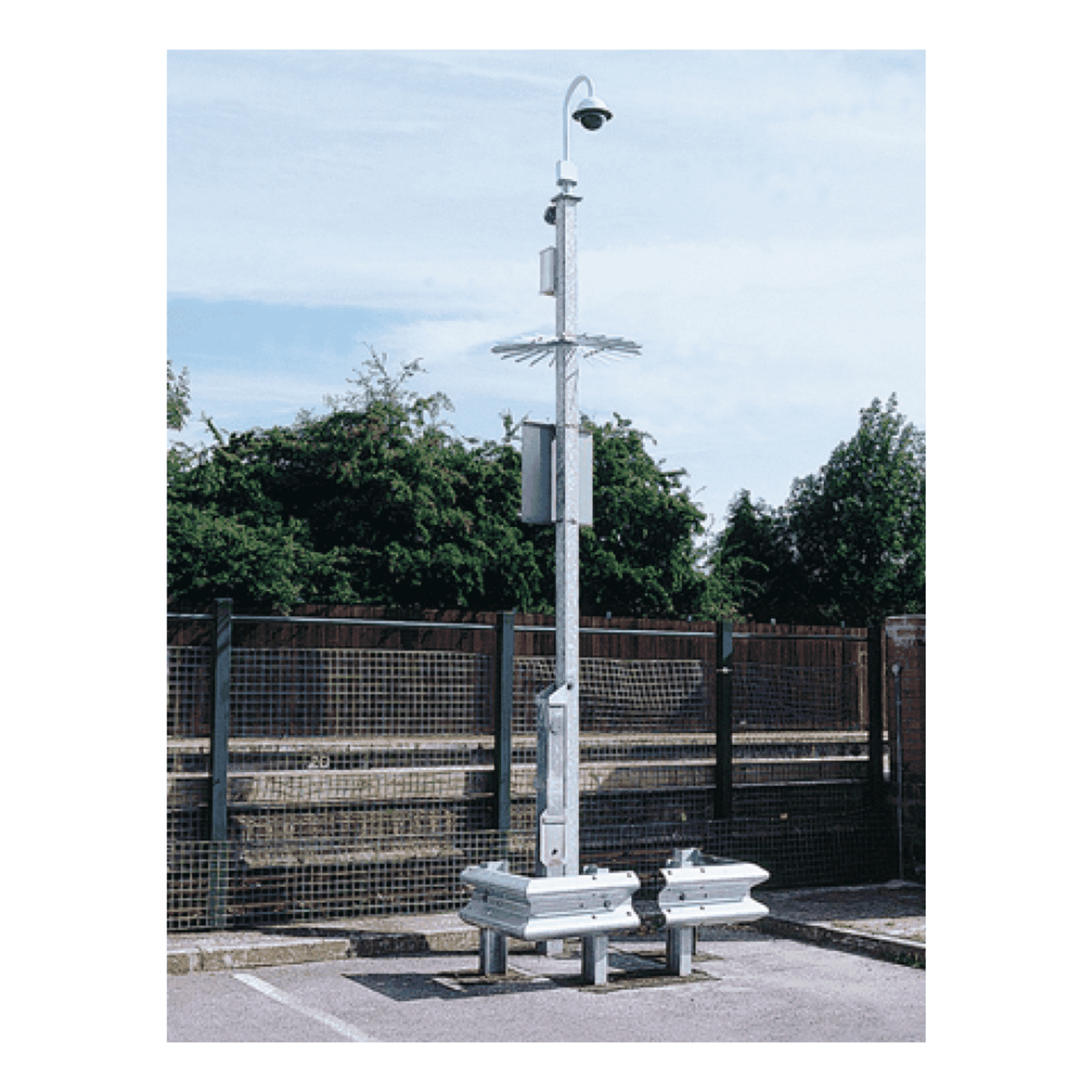 Altron ACC2PMLA 6m Tilt Down Direct Burial Camera Column