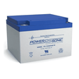 Power Sonic PS-12260VDS M5 FR 12V 26Ah Sealed Lead Acid Battery, VdS Approved, Flame Retardant