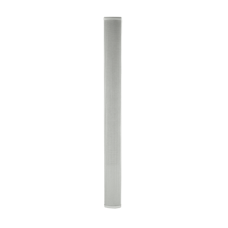 TOA TZ-50-EB 50W Slim Metal Column Speaker - Weatherproof, High-Efficiency