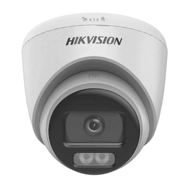 Hikvision DS-2CE72KF0T-LFS(2.8MM) 3K ColorVu Smart hybrid light Fixed Turret Camera