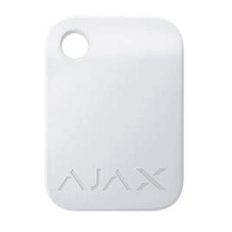 Ajax Tag 38232.90.WH, White, Secure Access Control, Pack of 3