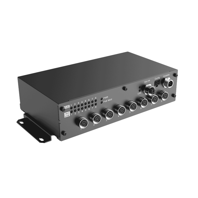 Hikvision AE-MS8400 M12 8-Port Ethernet Switch