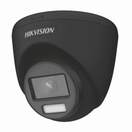 Hikvision DS-2CE72KF0T-LFS(2.8mm)(BLACK) 3K ColorVu Audio Dome CCTV Camera