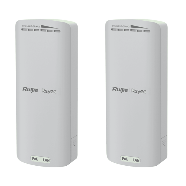Ruijie RG-EST100-E 2.4GHz 300Mbps Dual-Stream 500m Wireless P2P Bridge