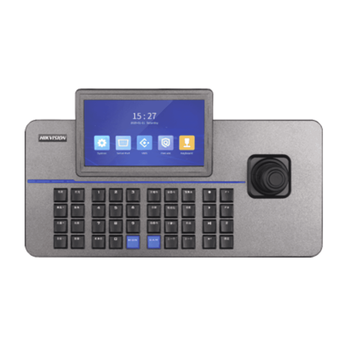 Hikvision DS-1105KI(B) Network Keyboard Controller — 7in Touchscreen ...