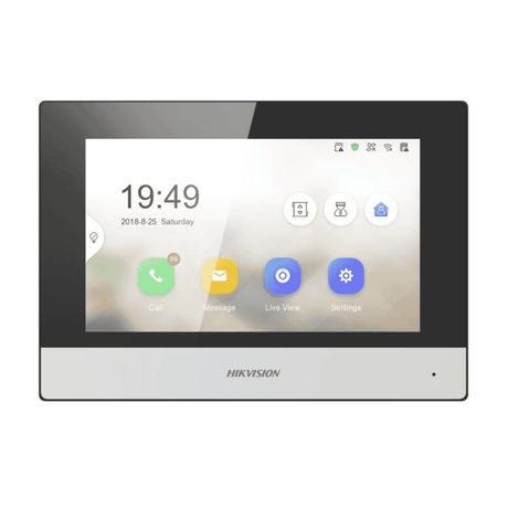 Hikvision DS-KH6320-TE1 7-Inch IP Video Intercom Touch Screen Monitor