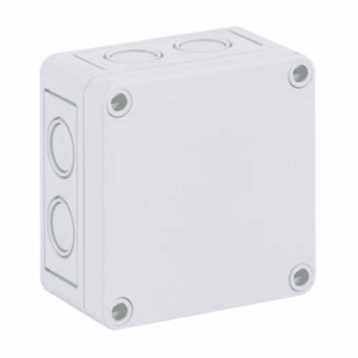 Penton PEN1218/SV1 IP66 Junction Box – 94x94x57mm Polycarbonate with Mount Plate, Weatherproof