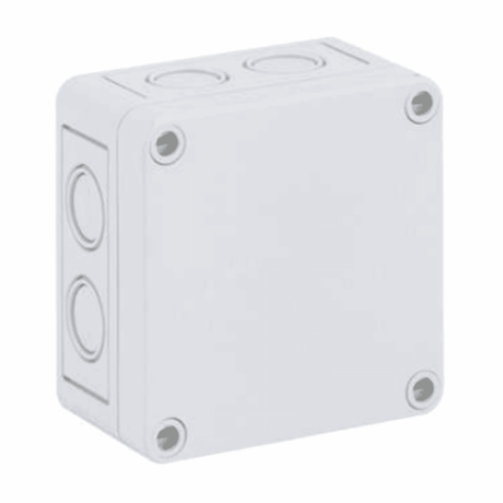 Penton PEN1218/SV1 IP66 Junction Box – 94x94x57mm Polycarbonate with Mount Plate, Weatherproof
