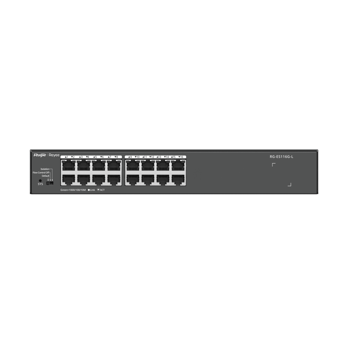 Ruijie RG-ES116G-L 16-port unmanaged Gigabit switch