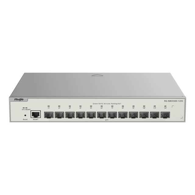 Ruijie RG-NBS5500-12XS 12-port 10G aggregation switch
