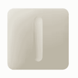 AJAX Ajax SoloButton Dimmer Ivory - 98611.257.IV1 Button for Lightcore Dimmer, Ivory