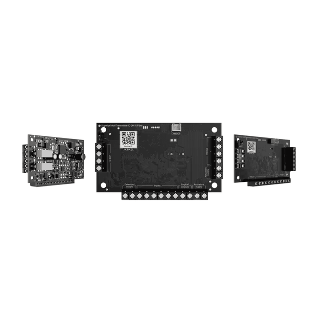 Ajax Superior MultiTransmitter IO (4X4) Fibra – 4 Inputs, 4 Outputs, Wired Integration Module