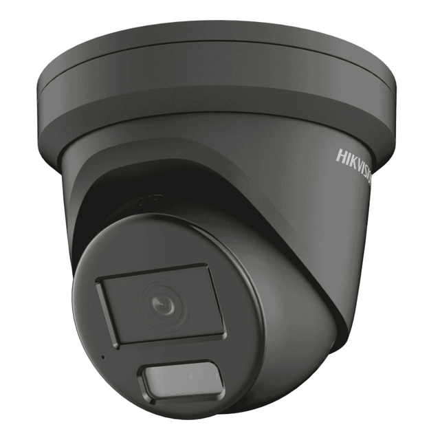 Hikvision DS-2CD2387G3-LI2UY (2.8mm) 8MP Fixed Turret Camera ColorVu Mic IR BLACK