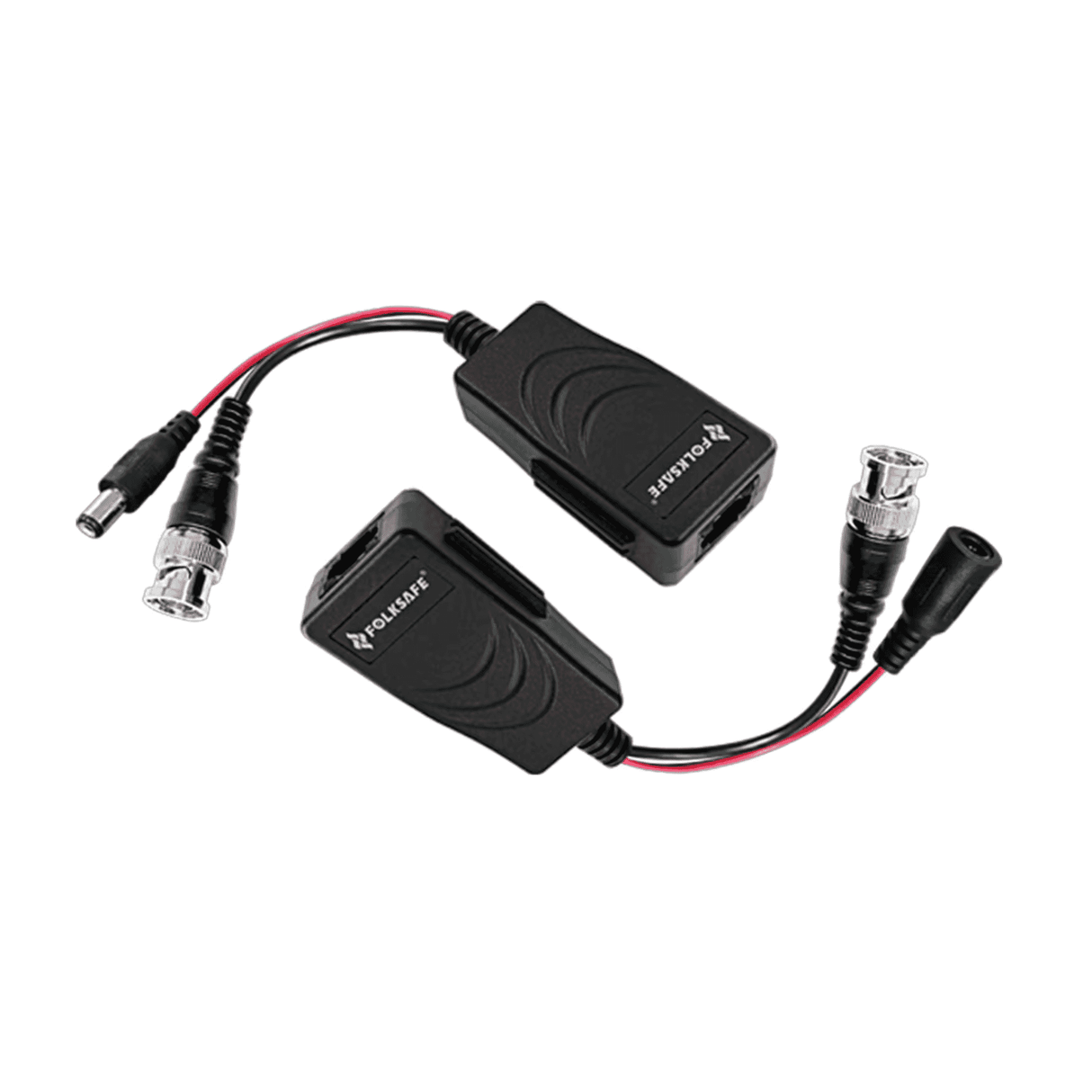 FS-HD4301VP - RJ45 PIGTAIL 4K 8MP HD VIDEO & POWER BALUN (CAT 5E/6) (12V/24V, AC/DC)