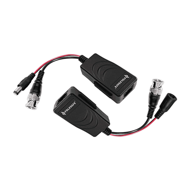 FS-HD4301VP - RJ45 PIGTAIL 4K 8MP HD VIDEO & POWER BALUN (CAT 5E/6) (12V/24V, AC/DC)