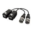 FS-HDP4110P - 2-WIRE PIGTAIL 4K 8MP HD PASSIVE VIDEO BALUN WITH PUSH-FIT CONNECTORS