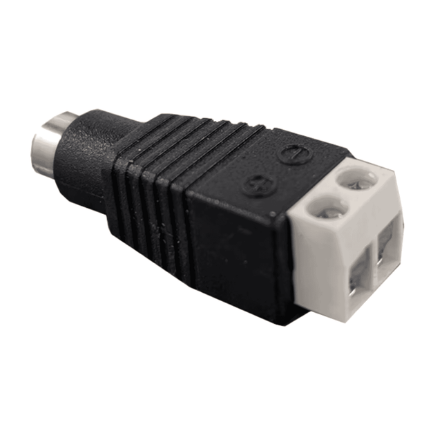 FS-DCFC - FEMALE 2.1MM DC POWER PLUG WITH SCREW TERMINALS, PACK OF 10