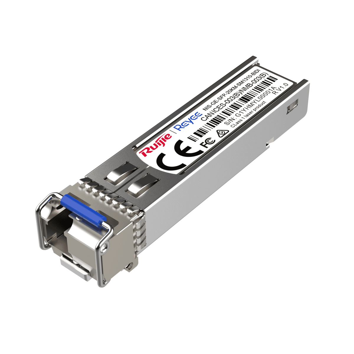Ruijie NIS-GE-SFP-20KM-SM1310-BIDI SFP, 20km, 1310nm, bidi