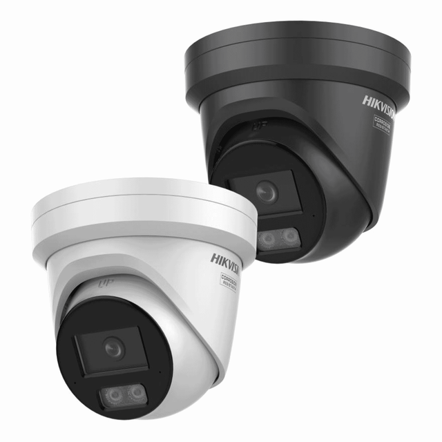 Hikvision DS-2CD2346G3-IZS2UY/SL(2.8/4mm)/BLACK - 4MP ACUSENSE TURRET IP CAMERA BLACK