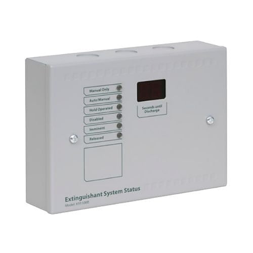 Kentec Electronics K911000M8 extinguishant status unit